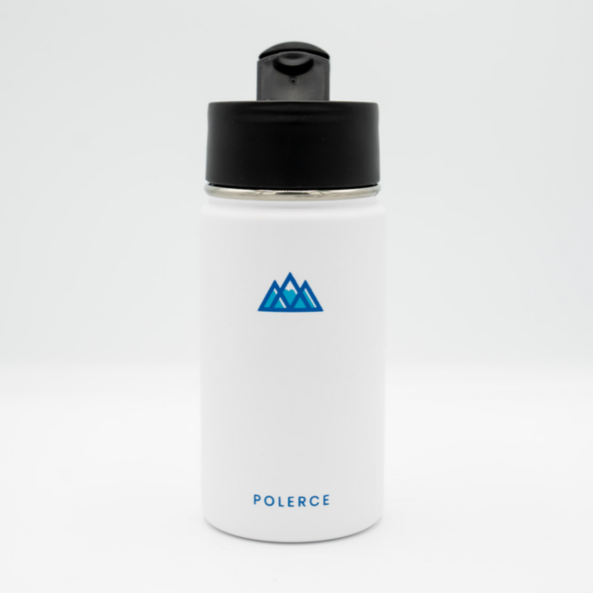 12 Oz Wide Mouth Vacuum Insulated Stainless Steel Bottle Multiple Lids –  Polerce Bottles