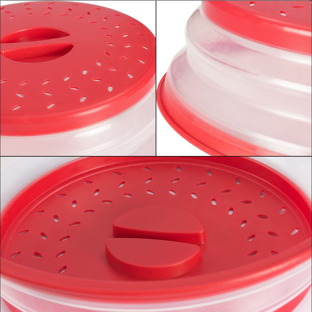 Microwave Safe Lid Cover  Steam Vents Microwave Plate Cover
