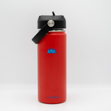 Wide Mouth Bottle with Flex Straw Lid