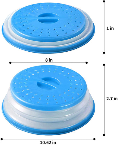 Silicone Microwave Cover, Collapsible Microwave Splatter Cover BPA