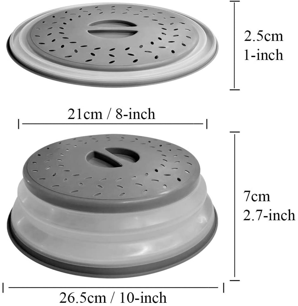 Microwave Plate Cover & Strainer – The Convenient Kitchen