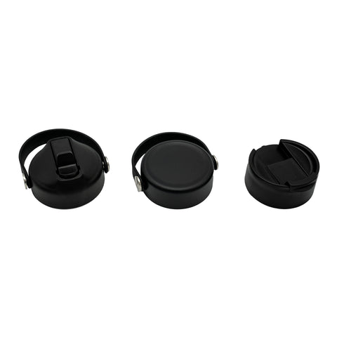 Wide Mouth Lid Bundle - Includes 3 Lids (Flex, Flex Straw, and Coffee Flip Lid)